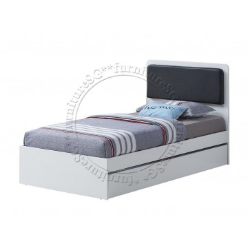 Hayley Wooden Bed with Pullout