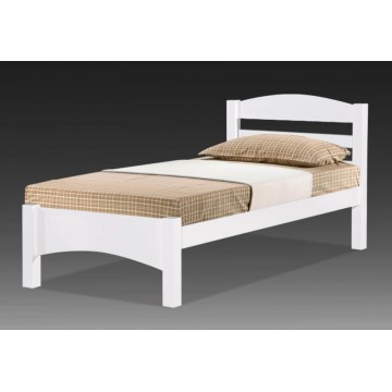 Wooden Bed WB1126 (White)
