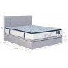 Faux Leather Storage Bed LB1155