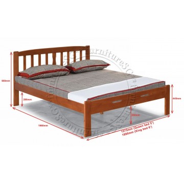 Wooden Bed WB1089