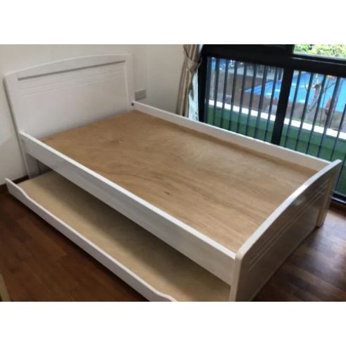 Wooden Bed WB1078 (Queen and Single available)