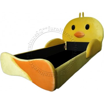 Children Bed - Yellow Birdie