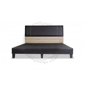 (Clearance) Faux Leather Bed LB1167 - Queen 1 Set Only