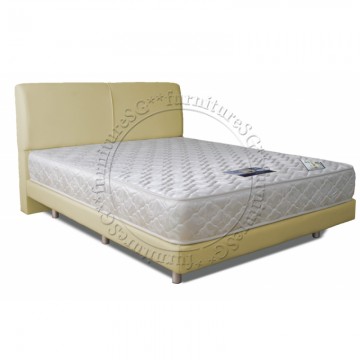 Delilah Faux Leather/Fabric Bedframe