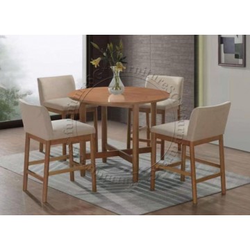 Dining Table Set DNT1654 (High Table & High Chair)