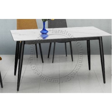Andrea Sintered Stone Dining Table 1.4m (2 Colours)