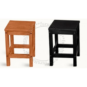 Square Wooden Stool 19