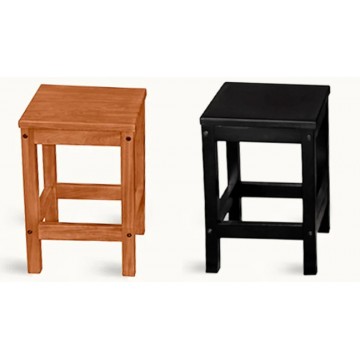 Square Wooden Stool 19