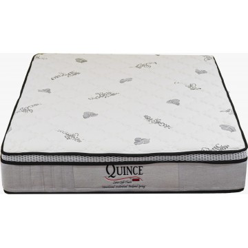 Quince 12″ Latex Top Pocketed Spring Mattress