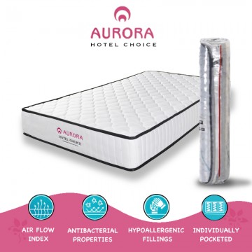 Aurora - Aurora - Hotel Choice 8 inches Pocket Spring Mattress