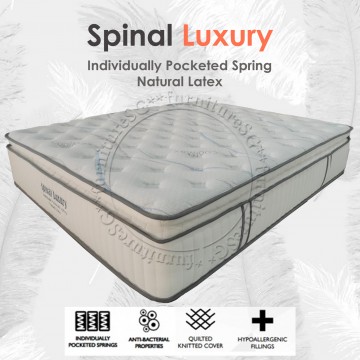 Spinal Luxury 13 inches Pocketed Spring Mattress with Coolmax