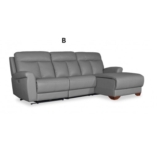 Sofa - Half Leather Sofa
