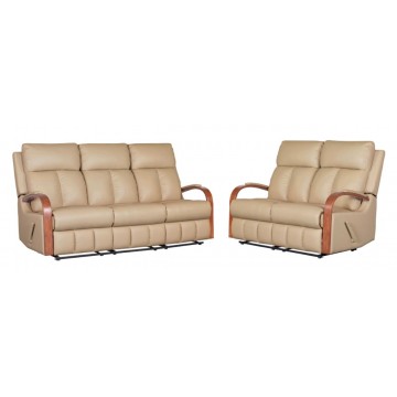 2/3 Seater Sofa Set SFL1292C (Half Leather Recliner)
