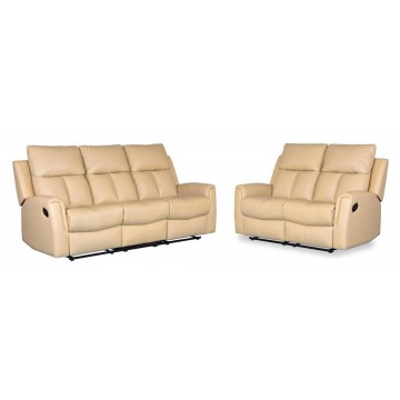 2/3 Seater Sofa Set SFL1293C (Half Leather Recliner)