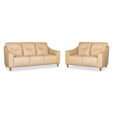 2/3 Seater Sofa Set SFL1294C (Half Leather)