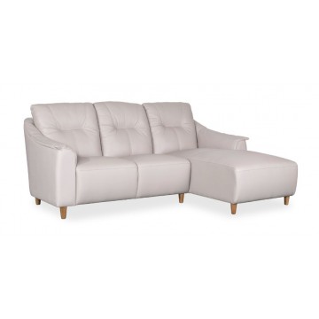 3 Seater L-Shape Sofa Set SFL1295A (Half Leather)