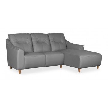 3 Seater L-Shape Sofa Set SFL1295B (Half Leather)