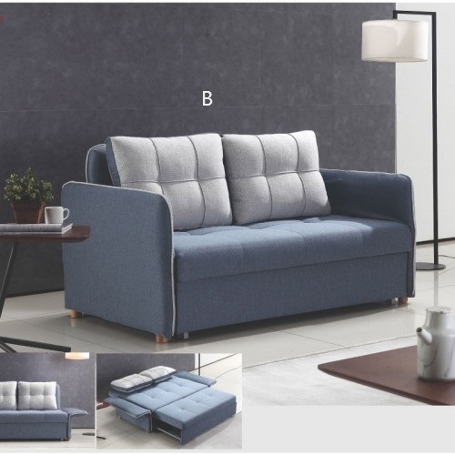 2 Seater Sofa Bed SFB1078 (Available in 2 colors)
