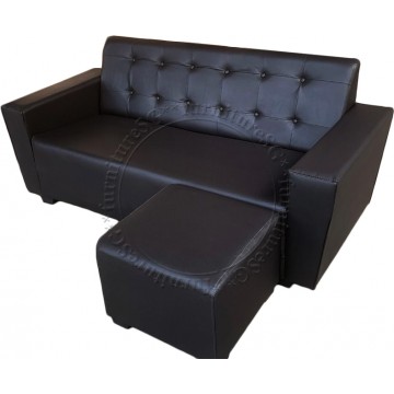 Dolly Sofa (PVC Black) *Limited Sets*