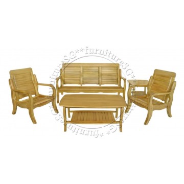 Wooden Sofa Set WS1029