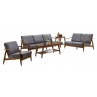 1/2/3 Seater Wooden Sofa WS1061 (Fabric)