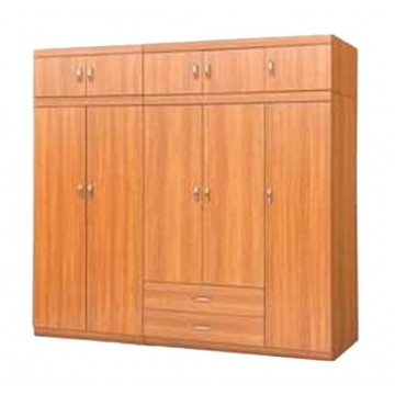 Wardrobe WD1318 (3 Colours) - Solid Plywood