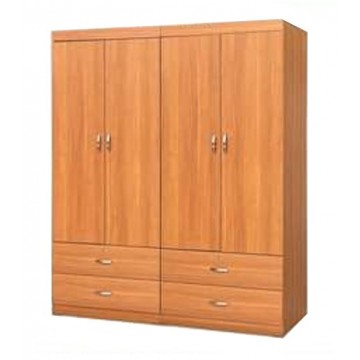 Wardrobe WD1317 (3 Colours) - Solid Plywood