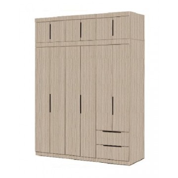 Wardrobe WD1297B With Top (Solid Plywood)
