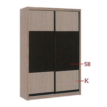 Modular Wardrobe WD1308G (Soft Closing Doors)