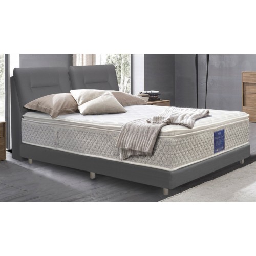 King Koil Faux Leather Bedframe