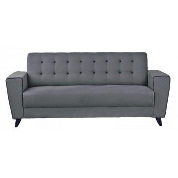 Perry 1/2/3 Seater Fabric Sofa (Grey)