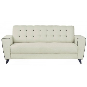 Perry 1/2/3 Seater Fabric Sofa (Cream)