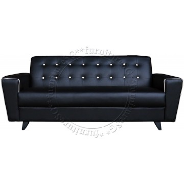 Kathy Faux Leather Sofa Set-1 Set Clearance