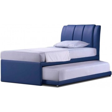Robinson 2 in 1 Faux Leather Single Bedframe and Mattress