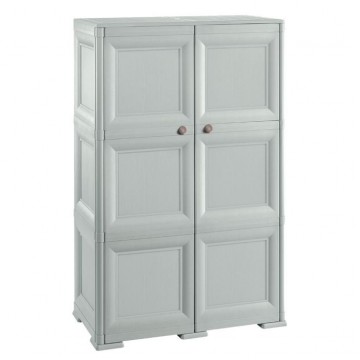 Tontarelli - Shoe Cabinet 12 Shelves + 6 Side Pockets 2 Doors