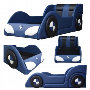 Children Bed - Sports Car (Blue)