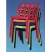 Sebby Dining Chair (Red or Green)