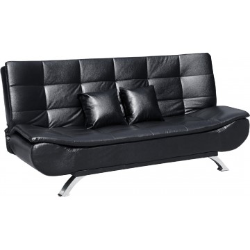 Eastland 3 Seater Sofa Bed (Black)