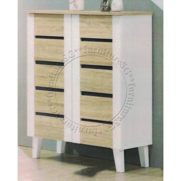 Walker Shoe cabinet 01(White)