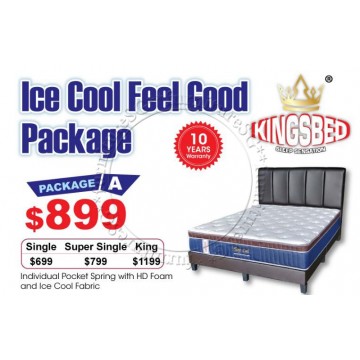 KingsBed - Ice Cool Feel Good Package A
