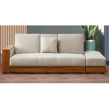 Mountbatten 3 Seater Fabric Sofa Bed with Storage (Available in 2 color)