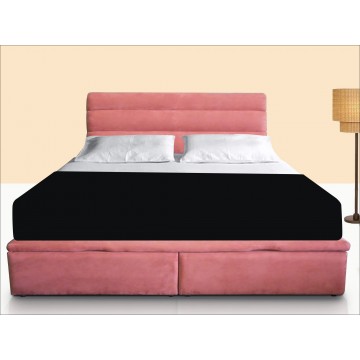 Faux Leather Storage Bed LB1040
