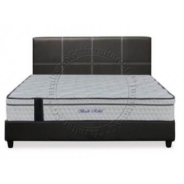 Euro-Top Back Relief Pocketed Spring Mattress & Bed Package