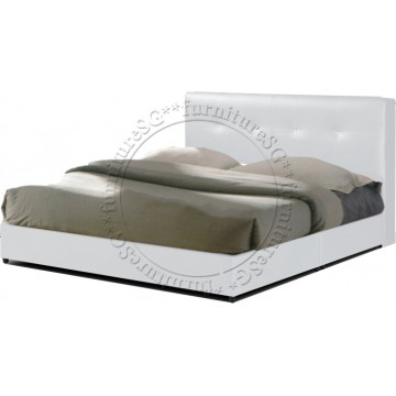 Hommer Faux Leather Bed