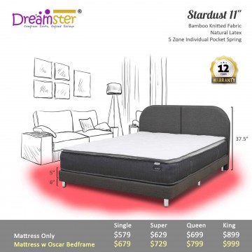 Dreamster Stardust 11" Pocketed Spring Mattress