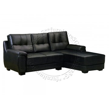 3 Seater L-Shaped Faux Leather Sofa SFL1030