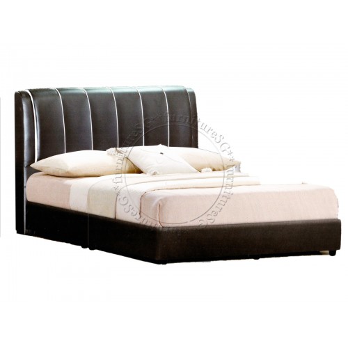 > Faux Leather Beds
