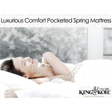 King Koil Luxurious Comfort Pocketed Spring Mattress (Firm)