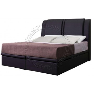 Faux Leather Storage Bed LB1126