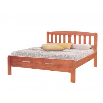 Wooden Bed Frame WB1014 (Cherry/White/Walnut)